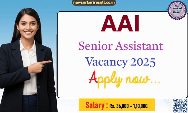 AAI Senior Assistant Vacancy Image