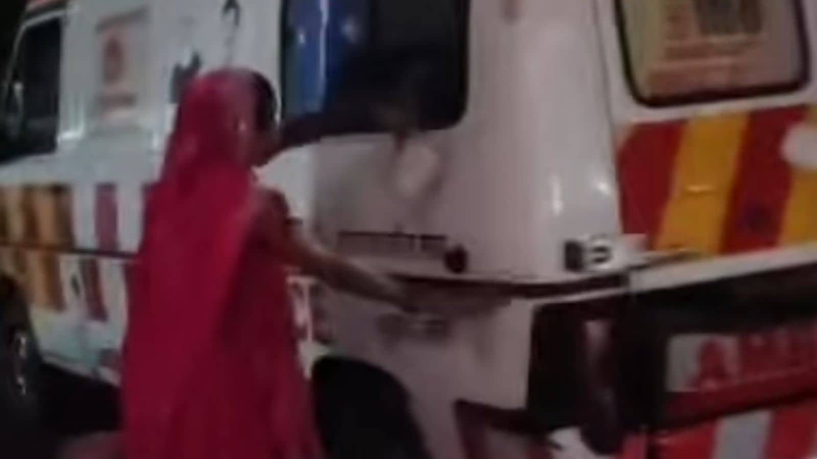 Video shows critical patient’s relative washing ambulance, inquiry underway