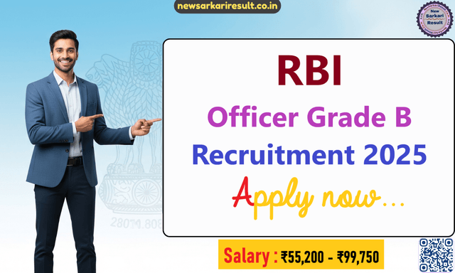 RBI Officer Grade B Recruitment 2025 Image