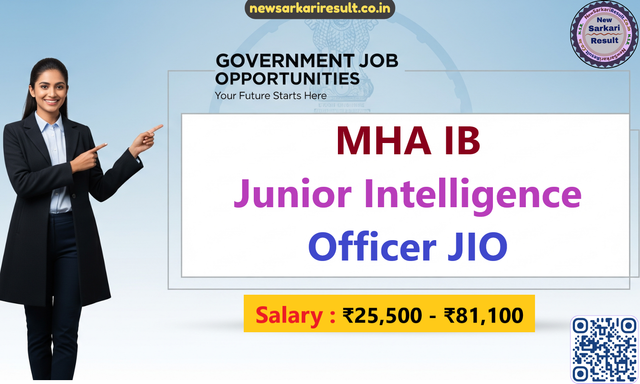 IB Jr Intelligence Officer (Tech.) Exam City Details 2025 Image