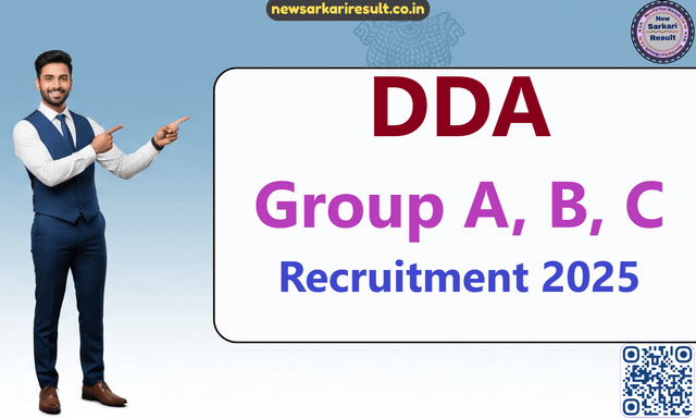 DDA Recruitment 2025 Image